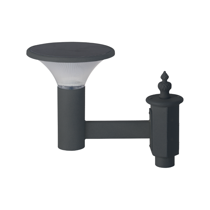 PY-SG018-8W Lampa ogrodowa na energię słoneczną z pojedynczą żarówką